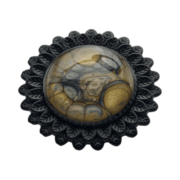 Anillo Devorador de Sueños, pintado a mano