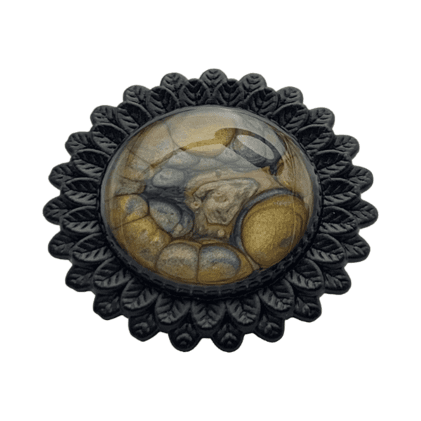 Anillo Devorador de Sueños, pintado a mano - Imagen 2