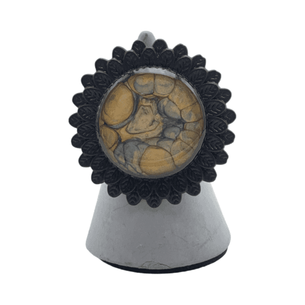 Anillo Devorador de Sueños, pintado a mano - Imagen 3