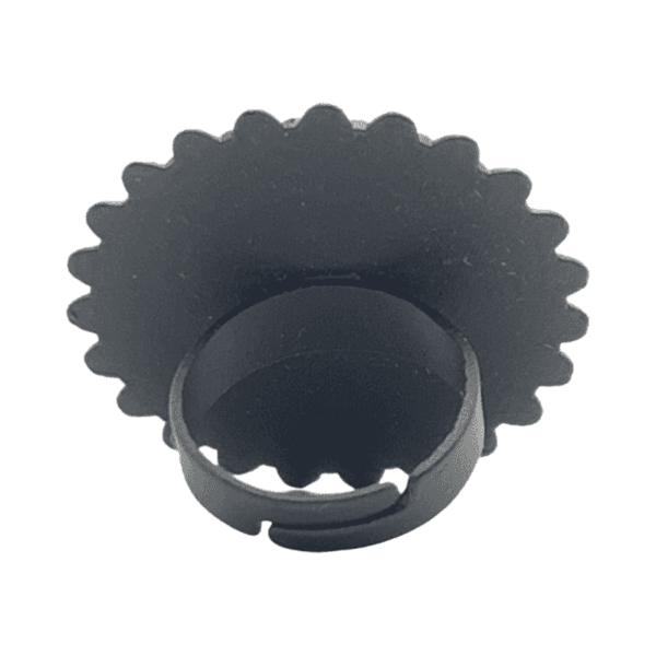 Anillo Laberinto de ideas, pintado a mano - Imagen 5
