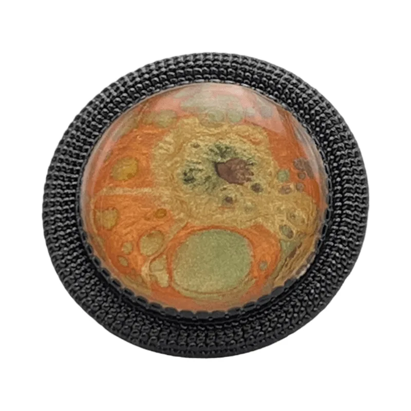 Anillo Laberinto de creatividad, pintado a mano - Imagen 5