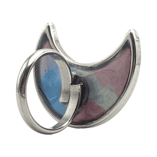 Anillo Mar de luna, pintado a mano - Imagen 6