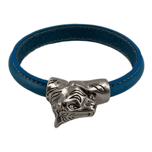 Pulsera para hombre Un tigre anda suelto, hecha a mano - Imagen 4